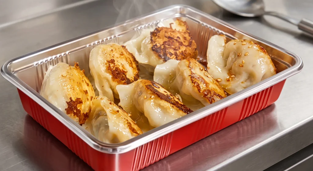 焼きたての手づくり餃子